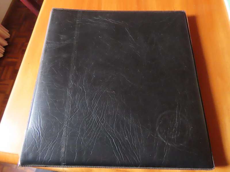 Black Coin Album - 8 Pages - Damage to Bottom Corner