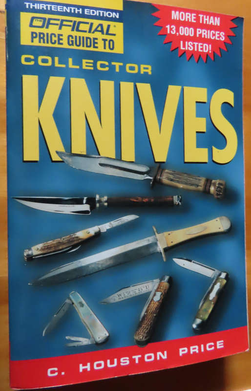 Official Price to Collector Knives - Outdated Prices but Knife Info Good