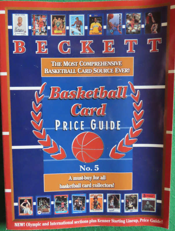 Beckett - Basketball Price Guide - Prices Outdated but Information Excellent
