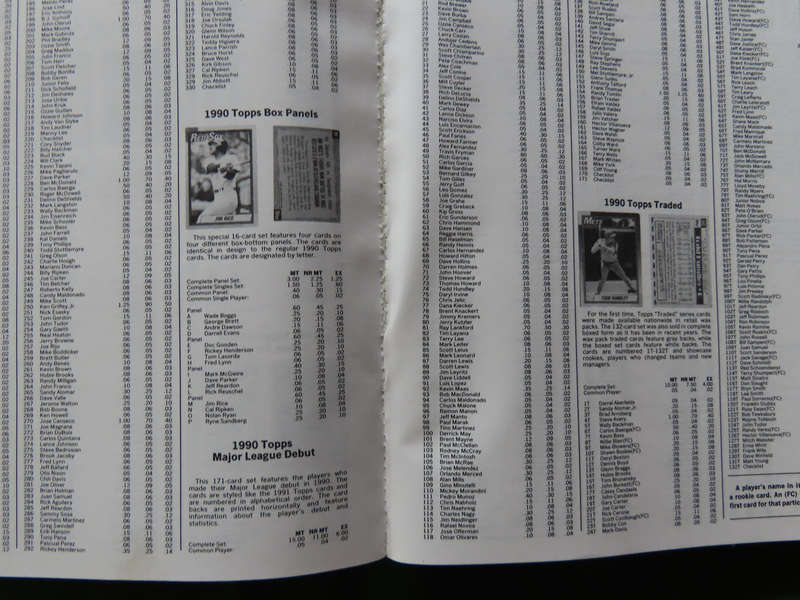 Baseball Price Guide - Prices Outdated but Information Excellent