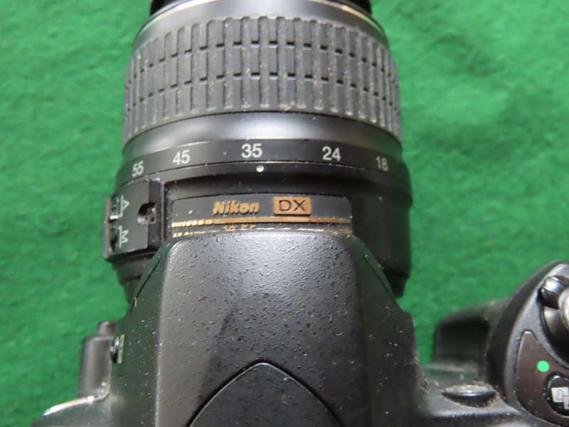 Nikon D60 Camera - with 18-55mm 1:3.5-5.46GII Nikon Lens - No Battery or Charger