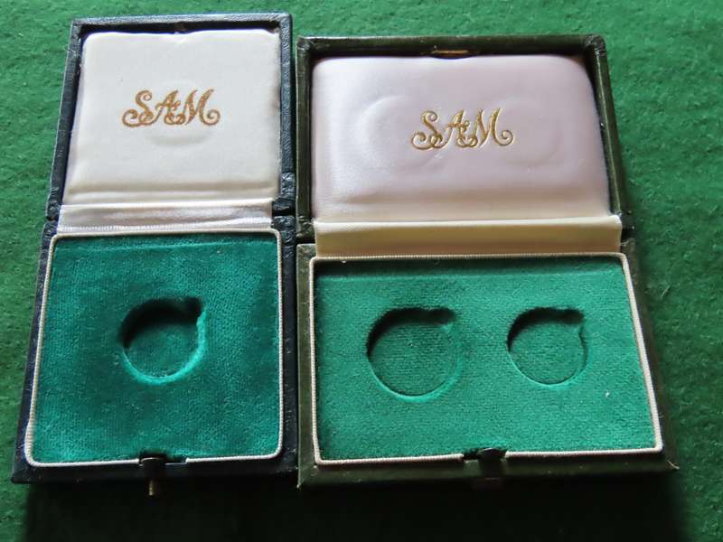 South Africa Mint - 2 Empty Coin Boxes