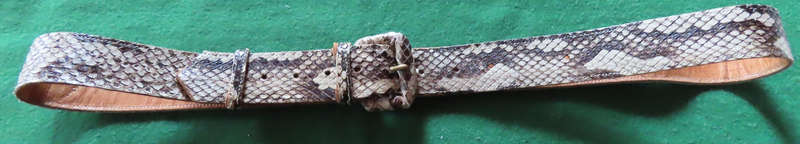 Snake Skin - Genuine Ladies 100 cms Belt
