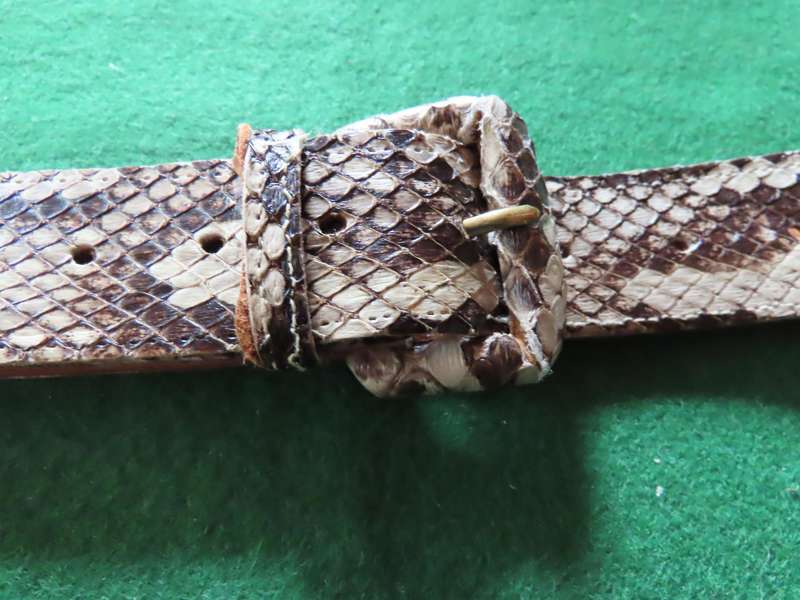 Snake Skin - Genuine Ladies 100 cms Belt
