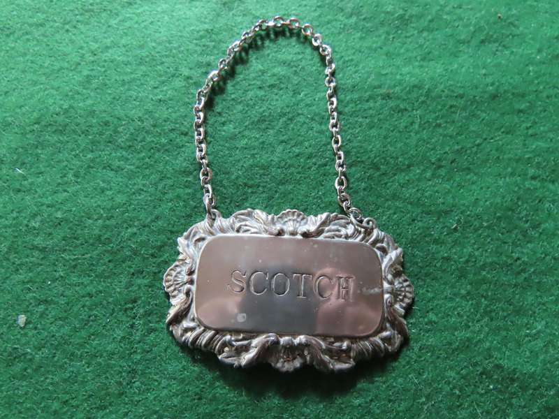 Bar Items - Decanter Neck Tag - Scotch