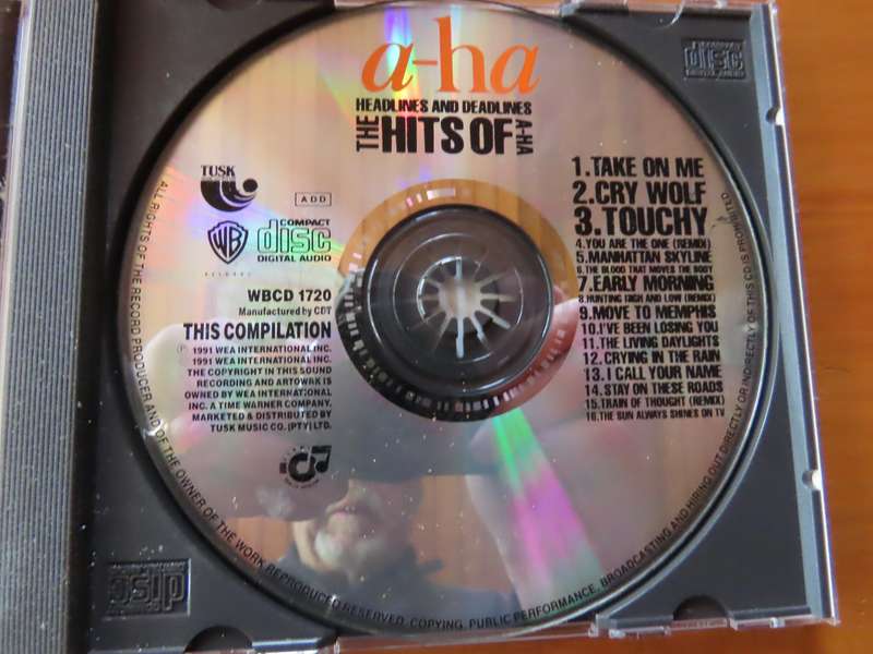 CD - A-HA - Headlines and Deadlines - The Hits of A-HA