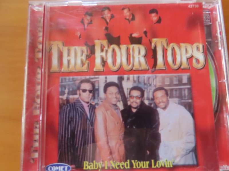 CD - The Four Tops - Baby I need Your Loving
