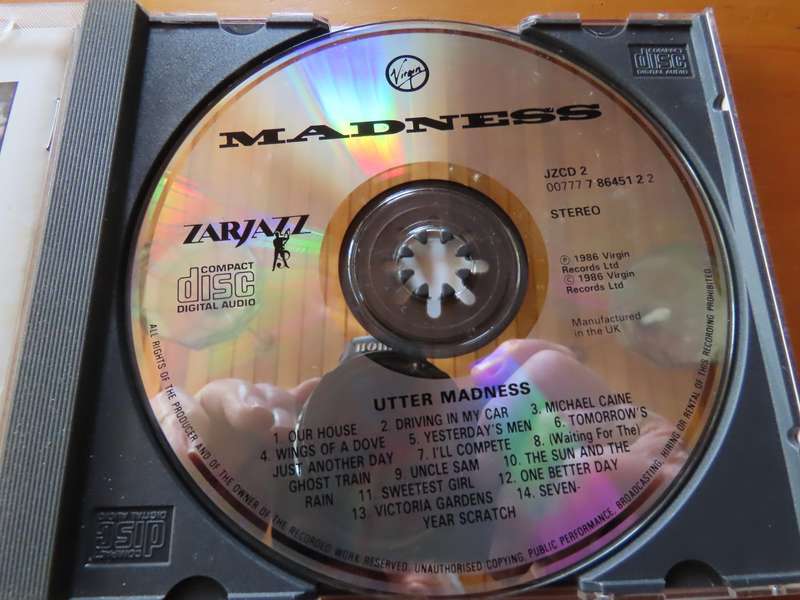 CD - Madness - Utter Madness