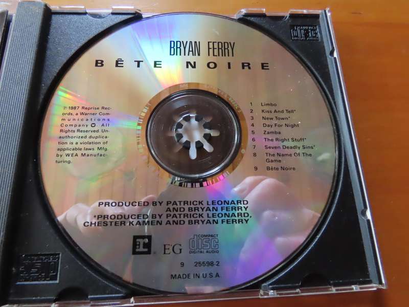 CD - Bryan Ferry - Bete Noire