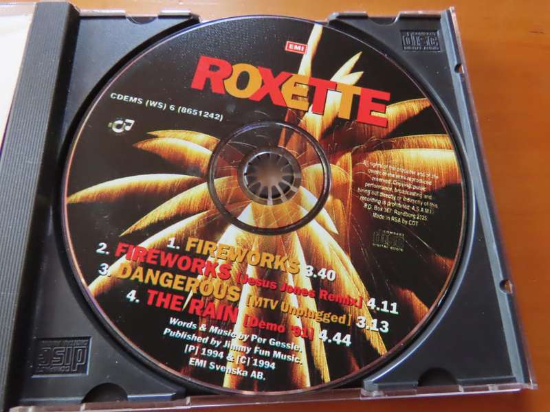 CD - Roxette - Fireworks