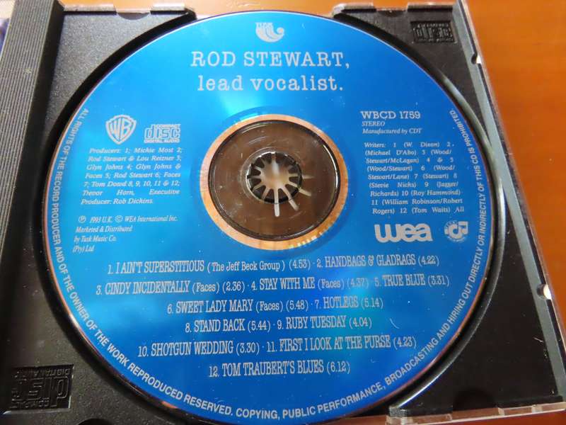 CD - Rod Stewart - Lead Vocalist