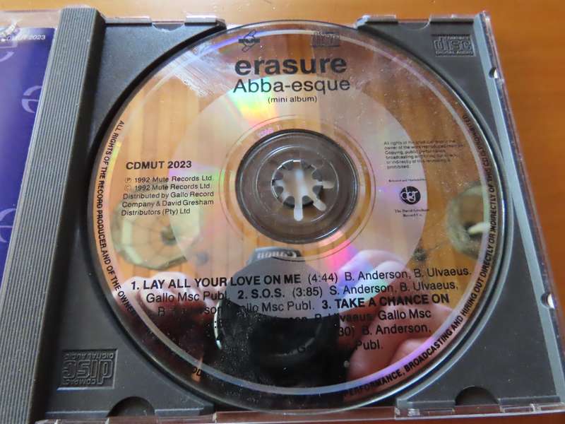 CD - Erasure - Abba-esque