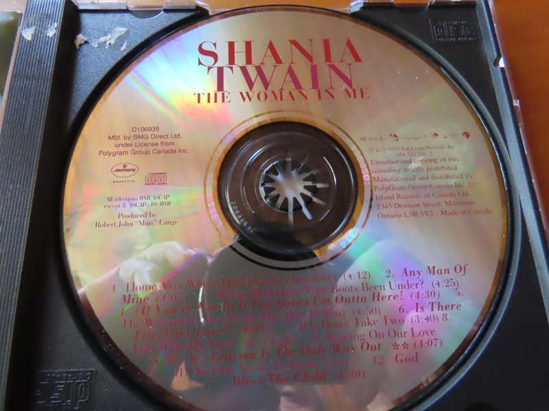 CD - Shania Twain - The Woman in Me