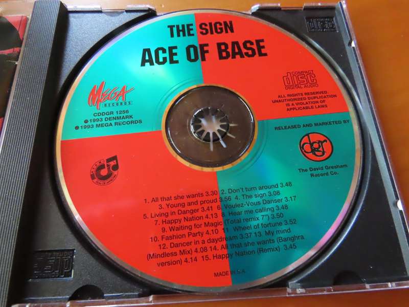 CD -Ace of Base - The Sign