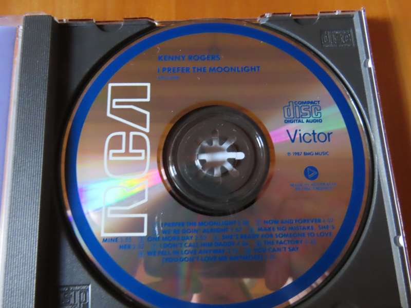 CD - Kenny Rogers - I prefer the Moonlight