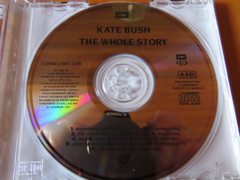 CD - Kate Bush - The Whole Story