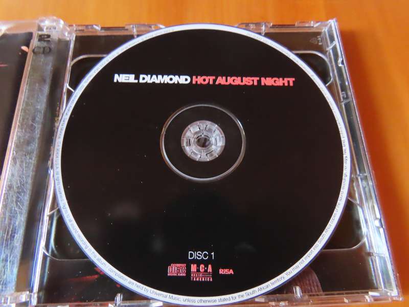 CD - Neil Diamond - Hot August Night