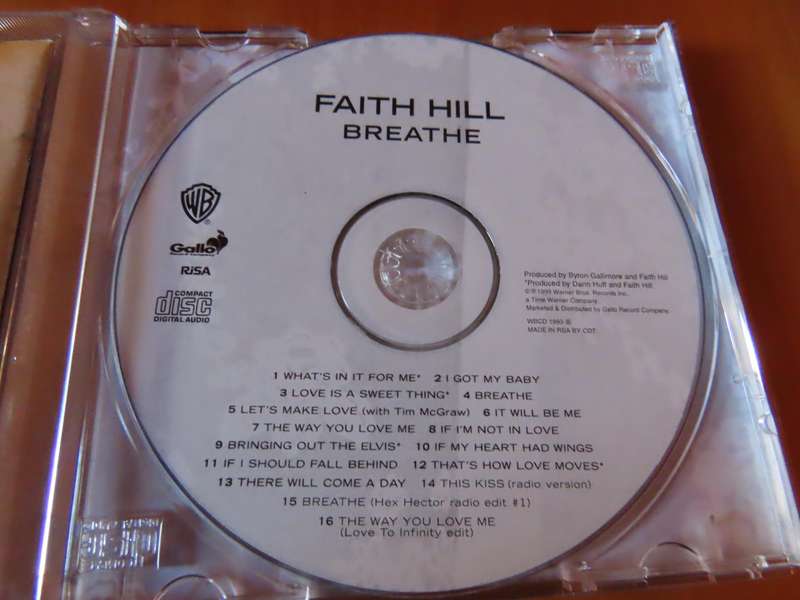 CD - Faith Hill - Breathe
