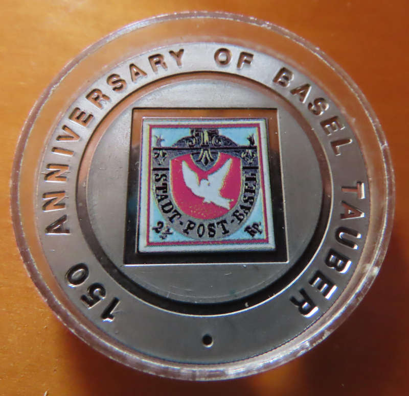 Republica de Guinea Equatorial 1995 1000 Francs - 150 Anniversary Basel Tauber In Case