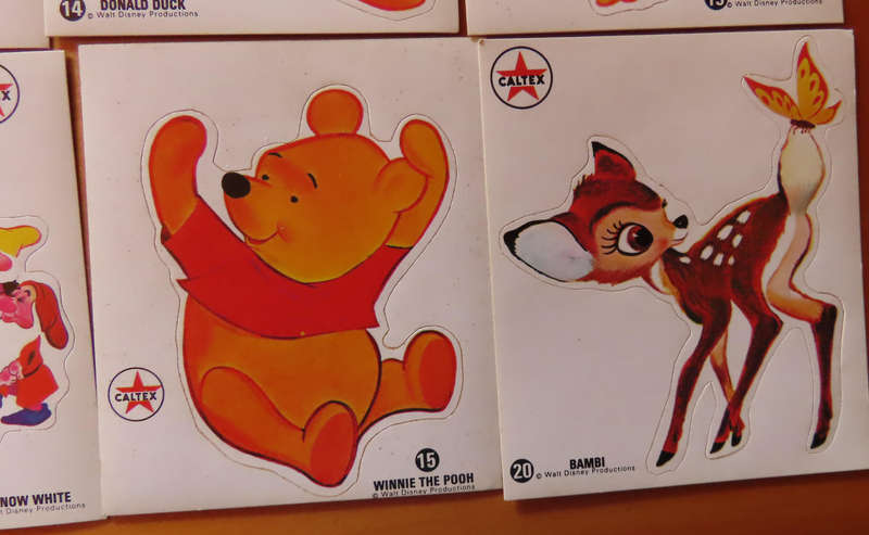 Disneyania - 20 Disney Character Peel Off Stickers
