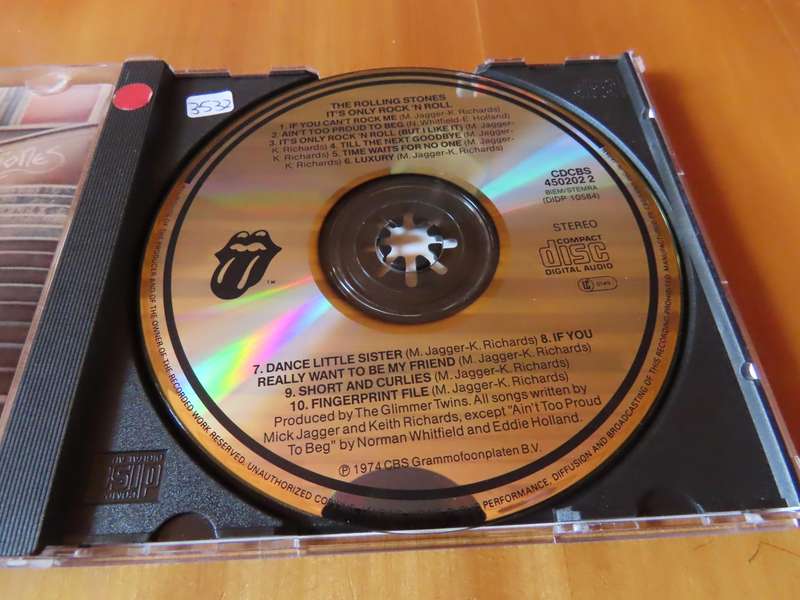 CD - The Rolling Stones - It's Only Rock 'N Roll
