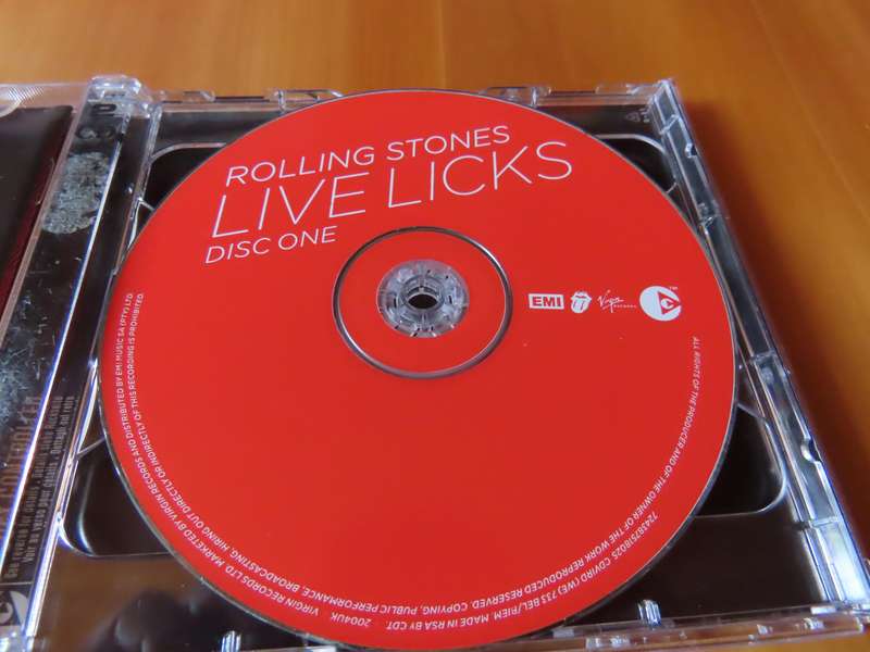 CD - The Rolling Stones - Live Licks