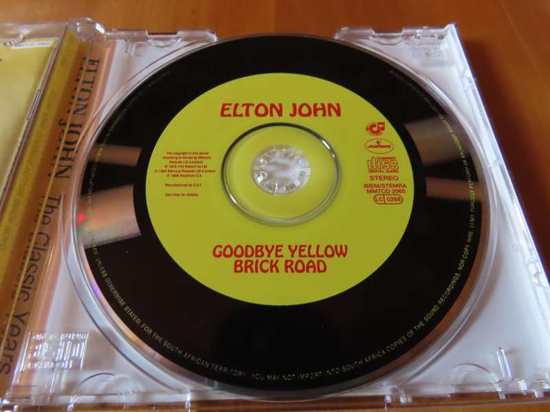 CD - Elton John - Goodbye Yellow Brick Road