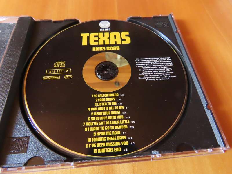 CD - Texas - Rick's Road