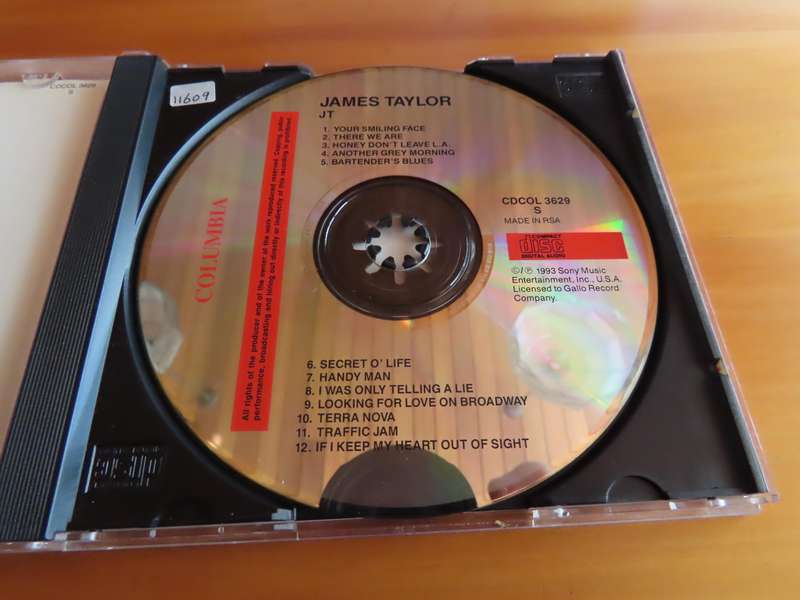 CD - James Taylor - JT