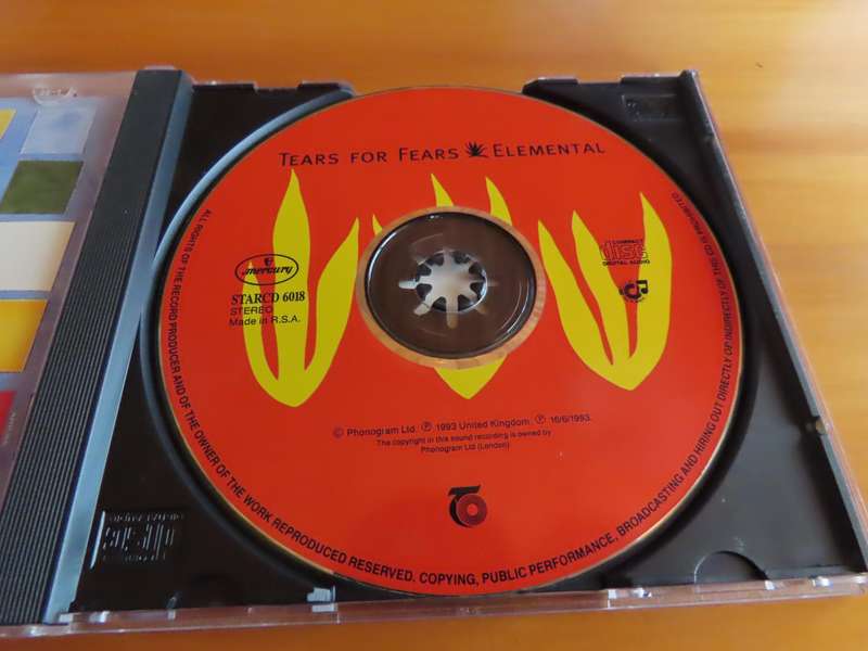 CD - Tears For Fears - Elemental