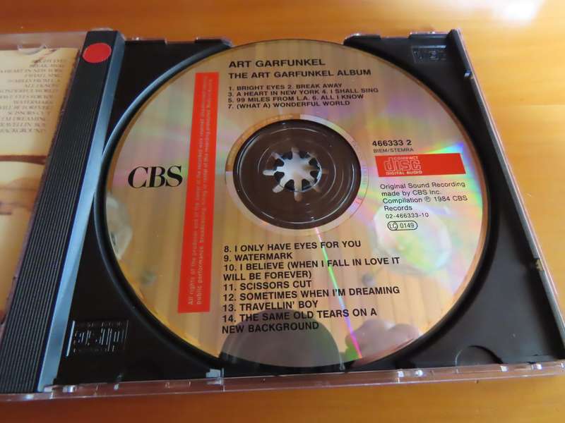 CD - Garfunkel - The Art Garfunkel Album
