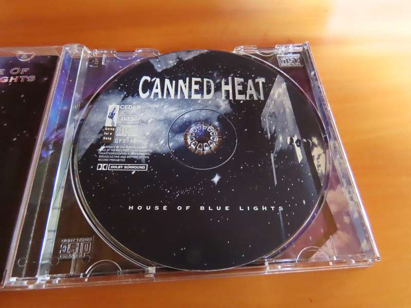 CD - Canned Heat - House of Blue Lights