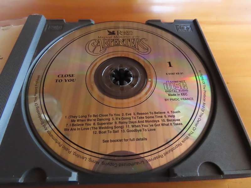 CD -  The Carpenters - Magical Moments - 5 CD'S