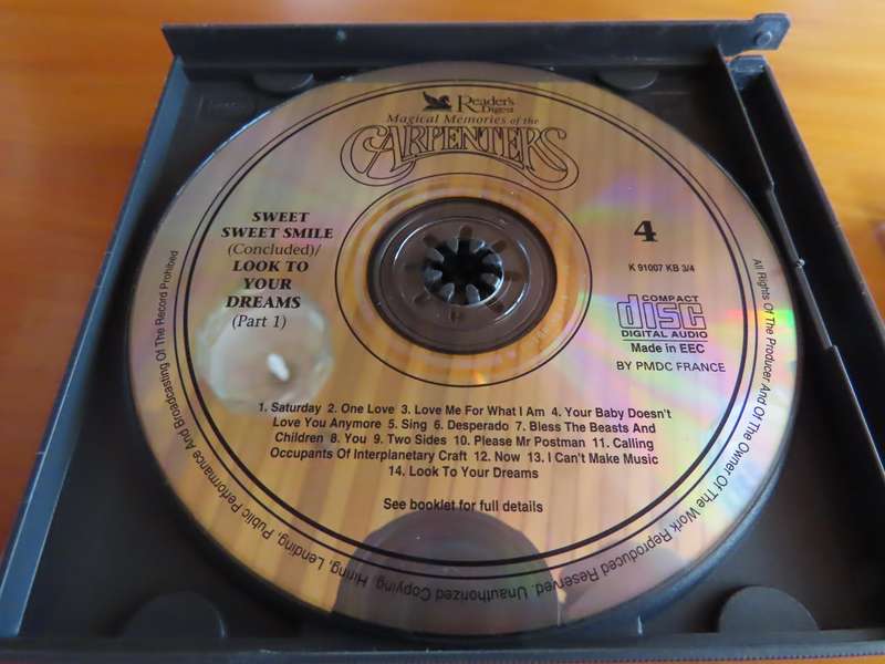 CD -  The Carpenters - Magical Moments - 5 CD'S