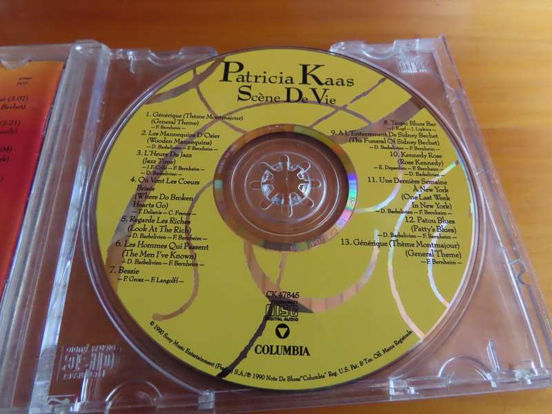 CD -Patricia Kaas - Scene De Vie