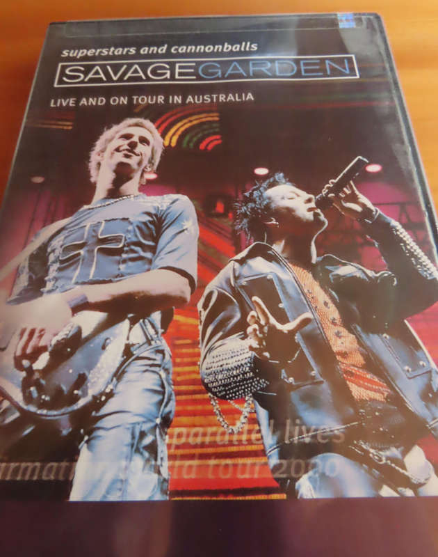 DVD - Savage Garden - Superstars and Cannonballs