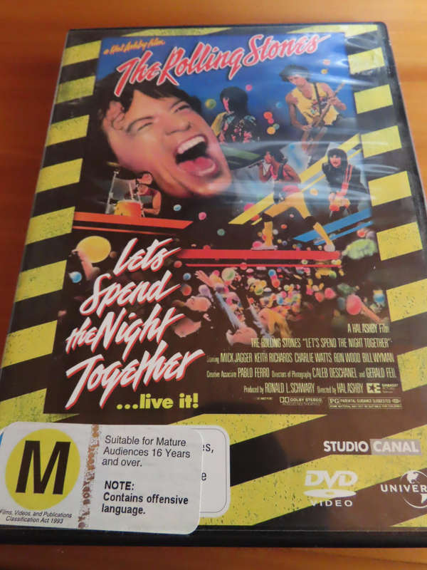 DVD - The Rolling Stones - Lets Spend The Night Together