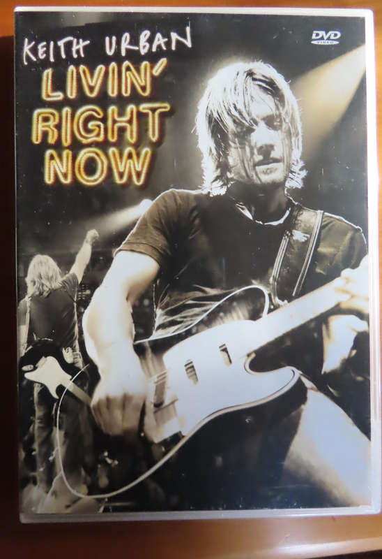 DVD - Keith Urban - Livin' Right Now
