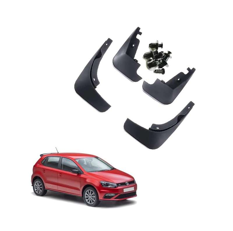 Vw Polo 6 2010-2013 short type mud flaps(hatchback)