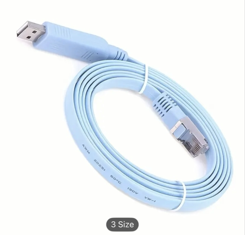 USB to RJ45 console cable
