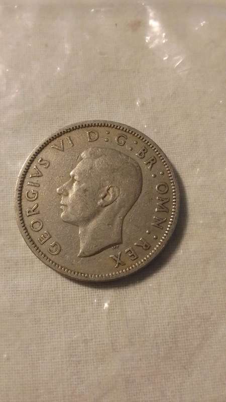 1949 George VI British 2 Shillings