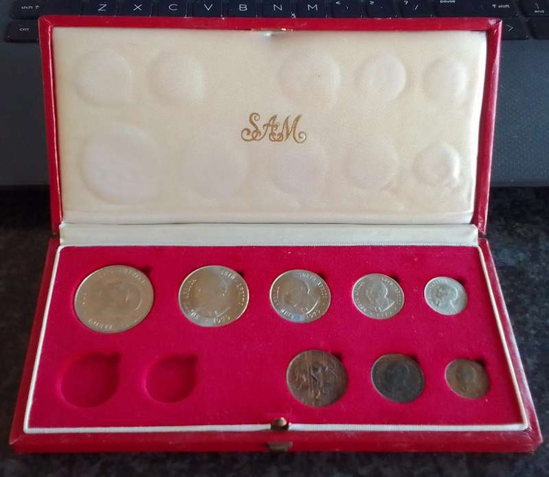 1979 RSA short proof set in box