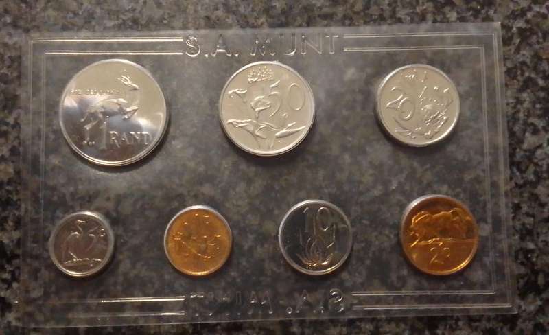 1988 South African Uncirculated Coin set