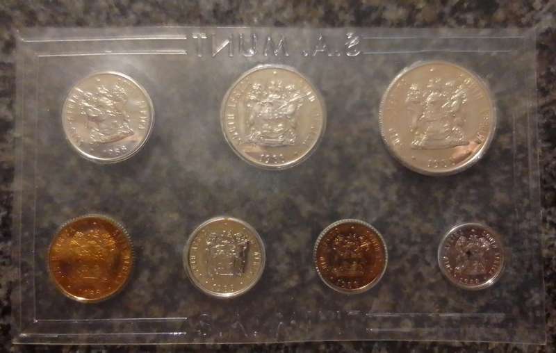1988 South African Uncirculated Coin set