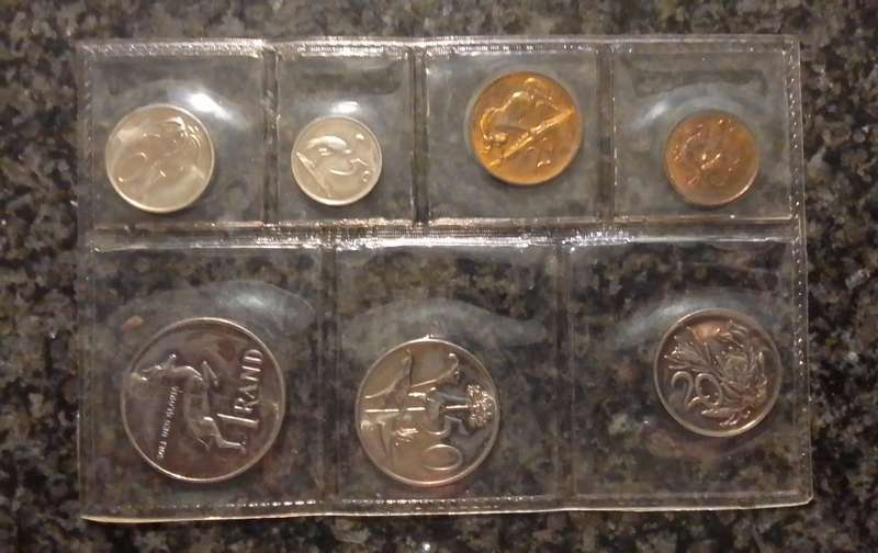 1986 South African Uncirculated Coin set