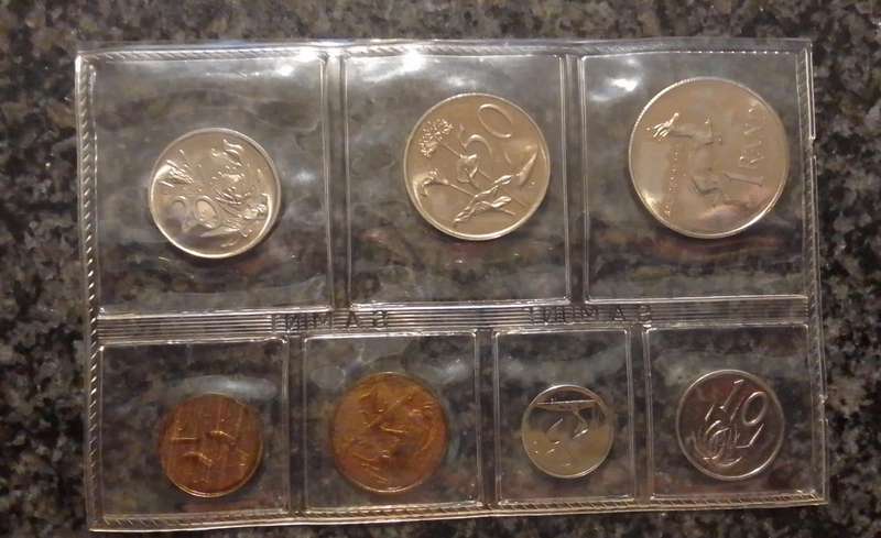 1985 South African Uncirculated Coin set