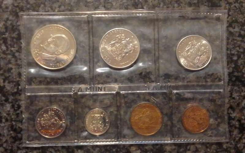 1985 South African Uncirculated Coin set
