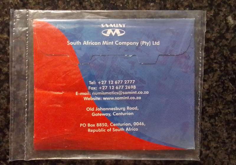2014 South African Uncirculated Coin Set in sealed bag from the mint