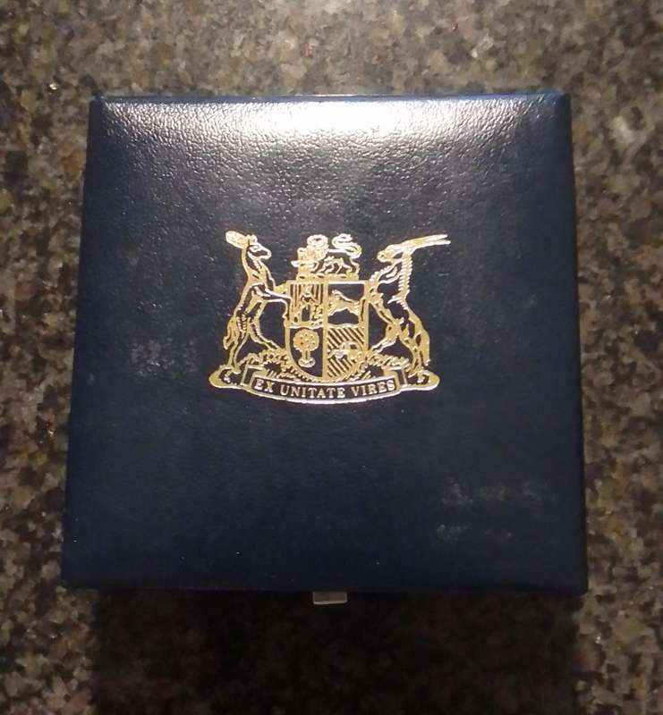 1966 South African English Silver R1 in a SAM Box