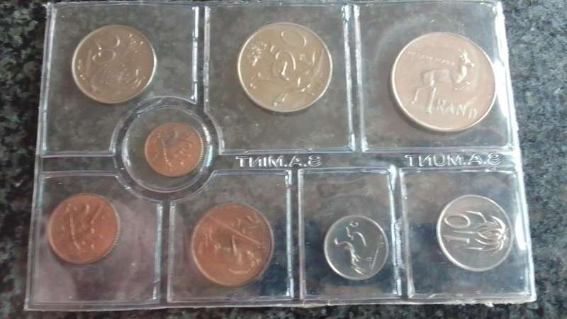1977 South African Uncirculated Coin Set